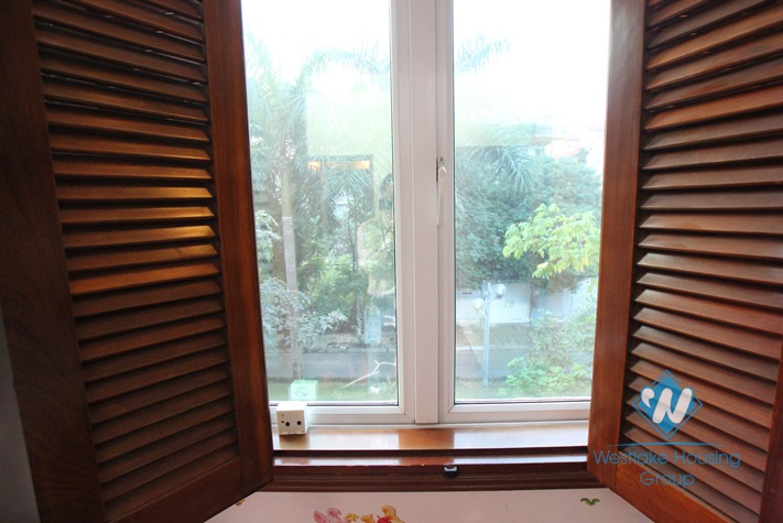 Nice house for rent Vuon Dao area, Tay Ho district, Hanoi